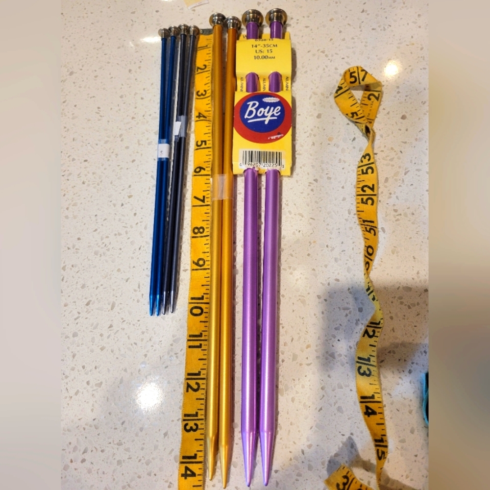 Boye Knitting needles 4 sets